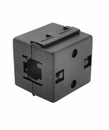 Black Square Noise Suppressor Ferrite Core Filter for 0 9/16in Cable - $10.73