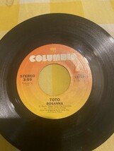 Toto - It&#39;s a Feeling; Rosanna - 80s Vinyl Record 45 RPM 7&quot; - $6.00