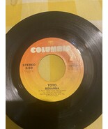 Toto - It&#39;s a Feeling; Rosanna - 80s Vinyl Record 45 RPM 7&quot; - $8.22 CAD