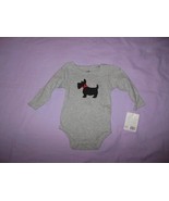 NWT Hudson Baby Girls Scotty Dog One Piece Top 3-6M - £5.49 GBP