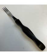 Cutco 11 Inch Long Turning Fork 1726 KD Three Tine Brown Swirl Handle - $19.75