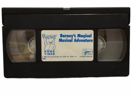 Barney&#39;s Magical Musical Adventure VHS Tape Educational 98091 1992 Barney - £7.05 GBP