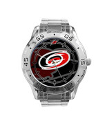 Carolina Hurricanes NHL Stainless Steel Analogue Men’s Watch Gift - £23.59 GBP