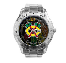 Chicago Blackhawks NHL Stainless Steel Analogue Men’s Watch Gift - £23.95 GBP