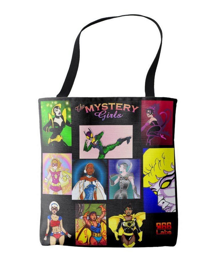 The Mystery Girls Sper 10 Shoulder Tote Bag - 16"l x 16"w