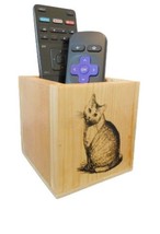 Remote Control Holder  With a Cat Theme / Farmhouse Décor - £11.13 GBP