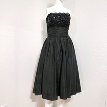 VTG Ricki Lang for Nuit Lace Bodice 50s Style Fit and Flare Dress Size S... - $46.53