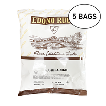 EDONO RUCCI VANILLA CHAI TEA LATTE POWDER MIX 5 X 2 LB BAGS 10 LBS - £37.82 GBP