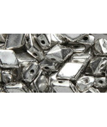 Jet Antique Silver Czech Glass Twin Hole Beads Diamond Duo 5 mm x 8 mm 1... - €7,32 EUR Jet Antique Silver Czech Glass Twin Hole Beads Diamond Duo 5 mm x 8 mm 1... - €7,32 EUR