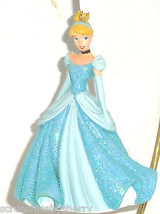 Disney Princess Cinderella Ornament Christmas Holiday Figural Blue Gown New - £24.31 GBP