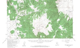 Pine Grove Hills Quadrangle Nevada 1958 Map Vintage USGS 15 Minute Topographic - £13.04 GBP