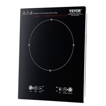 Portable Induction Cooktop 1800W Countertop Burner 9 Temp Levels Hot Plate - £84.62 GBP