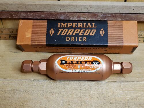 Primary image for Vintage Imperial TORPEDO Drier The Imperial Brass MFG Co. Copper & Brass Const