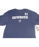 NFL Dallas Cowboys Ezekiel Elliott Blue T-Shirt X-Large/XL NWT  - €14,84 EUR