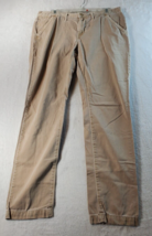 Levi&#39;s Pants Womens Size 12M Tan 100% Cotton Slash Pockets Belt Loops Pull On - £11.55 GBP