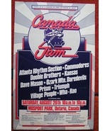 Canada Jam 1978 Original Poster Doobie Brothers Village People Prism Mos... - €431,25 EUR