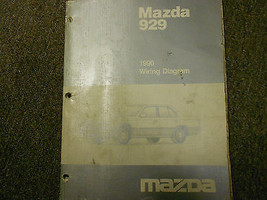 1990 Mazda 929 Electrical Wiring Diagram Service Repair Shop Manual OEM ... - $11.02