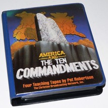 America And The Ten Commandments - Pat Robertson - Audio - 4 Tapes Playtested - £7.86 GBP