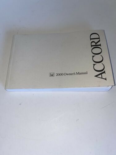 2000 Honda Accord Coupe Owner Owner's User Guide Manual EX LX 2.3L 3.0L V6 - $43.46