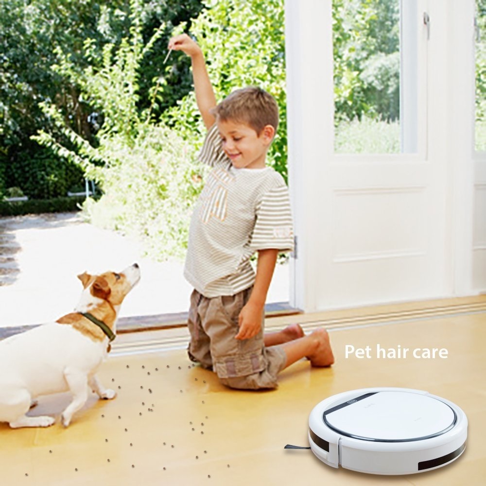 ILIFE V3s Robot Vacuum Cleaner, Diet, Mop, Dust,Sterilize, Floor, Pet,Hair, Home - $220.49