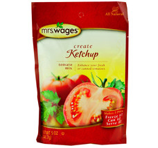 Mrs. Wages Ketchup Mix, Makes 5 Pints, 5 oz. Packets - £17.09 GBP+