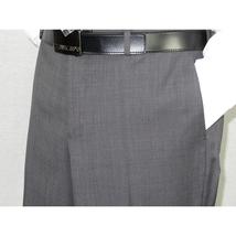 Men's Wool Cashmere Sharkskin Suit Giorgio Cosani Two Button 901 Charcoal Gray image 12