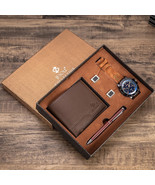 New 4Pcs/Set Luxury Watch for Men Fashion Gift Box Mens Watches Set Male... - $1,332.57 MXN+