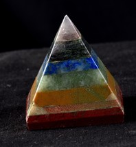 Multi gem Mystic Pyramid  pyramid  infusion of divine fire,  #6488 - £20.50 GBP