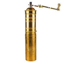 9&#39;&#39; Coffee Grinder Pepper Spice Mill Handmade Brass Turkish Straight 22.5cm - $43.56