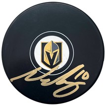 Nicolas Roy Autographed Vegas Golden Knights Logo Hockey Puck COA IGM Si... - $67.96
