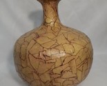 Vtg. Royal Haeger Pottery MCM Vase – 9.5” Tall, Bark / Wood, Earthy Styl... - $48.50