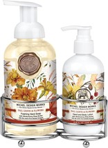 Michel Design Works Handcare Caddy, Fall Leaves &amp; Flowers - £45.55 GBP