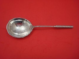 Twist #6 by Whiting Sterling Silver Berry Spoon 9 1/4" - £228.02 GBP