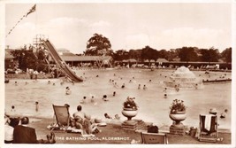 Aldershot Hampshire Uk~The Bathing Pool Photo Postcard 1955 Psmk - £7.00 GBP