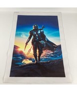 Star Wars The Mandalorian Wall Art Picture Canvas Print Grogu The Child ... - $39.19 CAD