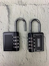 2 Pack Combination Locks Outdoor Waterproof Padlock for School Gym Locker - $18.99