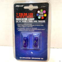Pilot Auto 7 Color Led Indicator Lamp Rotates Between 7 Colors New Sealed - £7.55 GBP