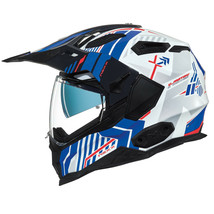 Nexx X.Wed Xwed 2 Wild Country White Blue Motorcycle Helmet XS-3XL - £468.59 GBP