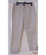 Bandolino Karyn Slim Boyfriend Jeans CREANSTONE Women&#39;s Sz 4-6 NWT MSRP$49 - $25.43