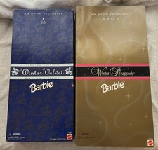 Avon Barbie Special Edition 2-pk First &amp; Second In Series In Boxes - £31.15 GBP