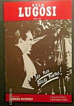 Bela Lugosi: (Dracula) Rare Vintage French Magazine On His Career (Classic) - £116.96 GBP