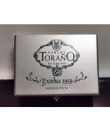 Carlos Toraño 1959&#39;s Original Exodus Empty Cigar Box Silver Edition Coll... - $518.35 MXN