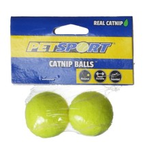 Petsport Catnip Ball Cat Toy - 2 count - £6.77 GBP