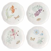 Lenox Butterfly Meadow Gold 4-Piece Accent Decorative-Plates, 4.15 LB, Multi - £49.46 GBP