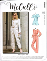 McCall&#39;s M8046 Misses 6 - 14 Jumpsuit and Rompers Uncut Sewing Pattern - £11.69 GBP
