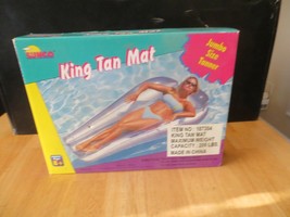 Vintage NEW SUNCO King Tan Mat Tanning Lounge 2000. 74&quot; x 44&quot; #V-8785 - $31.67