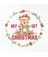 Baby My First Christmas PNG: holiday art (Digital Download) - $2.95