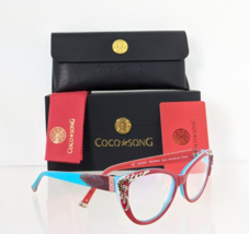 Brand New Authentic COCO SONG Eyeglasses Golden Phoenix Col 2 54mm CV093 - £100.84 GBP