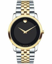 Movado Museum 0606899 Two Tone Classic Watch With Concave Dot Museum Dial  - £316.32 GBP