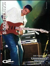 Umphrey&#39;s McGee Jake Cinninger 2005 G&amp;L S-500 Deluxe guitar advertisement print - £3.32 GBP